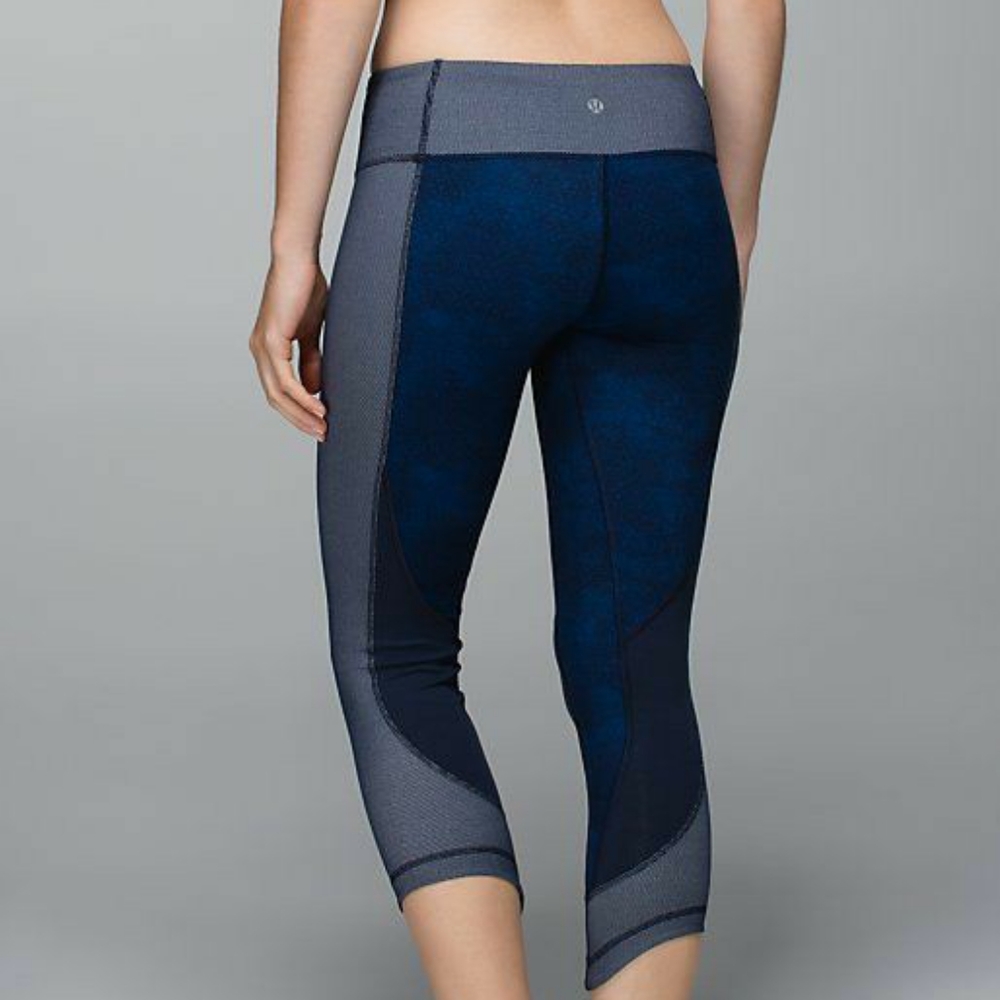 Lululemon sashiko crops 2